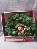 LED Christmas wreath