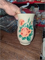 English pottery vase