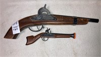 2-vintage musket guns cap gun Kadet Savannah Tenn