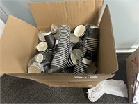 Qty Coffee Cups, Display Boxes, Xmas Trays