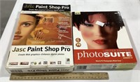 2 Software- Jasc Paint Shop Pro, Photosuite