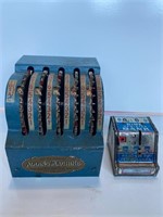 Vintage Toy Adding Machine & Dime Bank