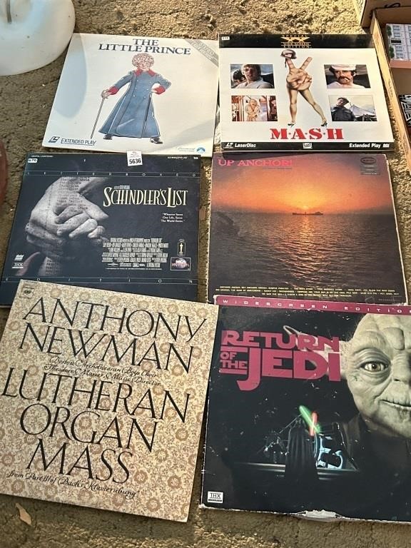 Laser Discs & Soundtrack Vinyl