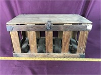 Hand Made Vintage Wooden Crate