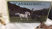 Vintage Andalusion Family Horses