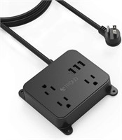 ($28) TROND Power Strip with 3 Widely Spaced