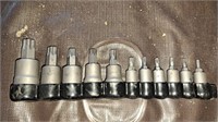 Lisle? USA made torx bit sockets.  3/8 and 1/4