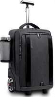 Rolling Backpack  15.6 Inch  Black  18in