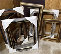 COLLECTION. OF NEW FRAMES, VARIOUS SIZES