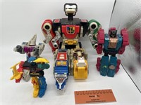 Assorted TRANSFORMERS Toys X4