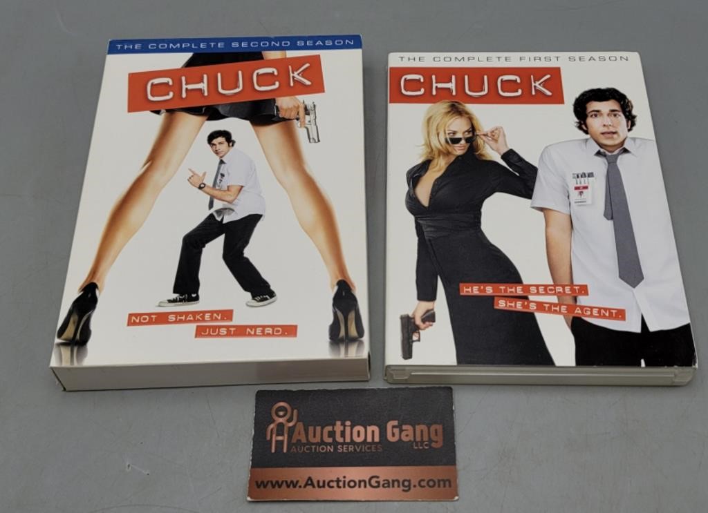 Chuck Seasons 1 & 2-  DVDs