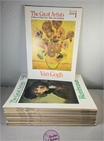 21 The Great Artists Paperback Books