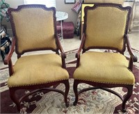 D - PAIR OF MATCHING CHAIRS (C24)