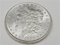 1886 Morgan Silver Dollar Coin