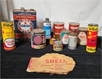 Oil & Other Tins