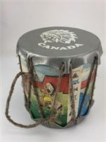 Vintage 1950s Canadian Souvenir Drum