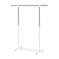 LiaMeE Adjustable Clothing Rack for Hanging Clothe