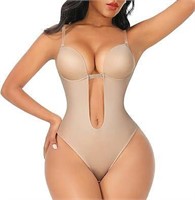 sz M Backless Built-in Bra  Shaper Seamless Faja