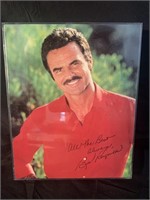 Signed Head Shot of Burt Reynolds