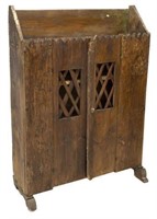 SPANISH COLONIAL STYLE CABINET BOOKCASE
