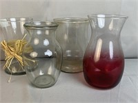 4 Glass Vase