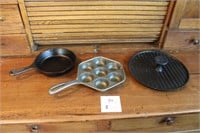 Small Cast Iron Cooking Lot