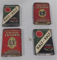 (AB) Vintage tobacco tins