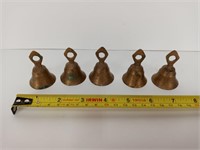 Vintage Miniature Brass Bells