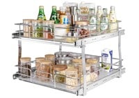 VEVOR 2Tier 19W x 20inD Pull Out Cabinet Organizer