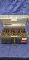 (47) Rounds .222 Ammo & (3) EMPTY Brass