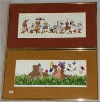 Robert Marble 2 Signed Duck Lithographs