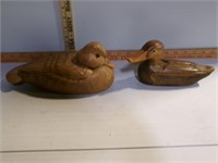 Wood Duck carvings