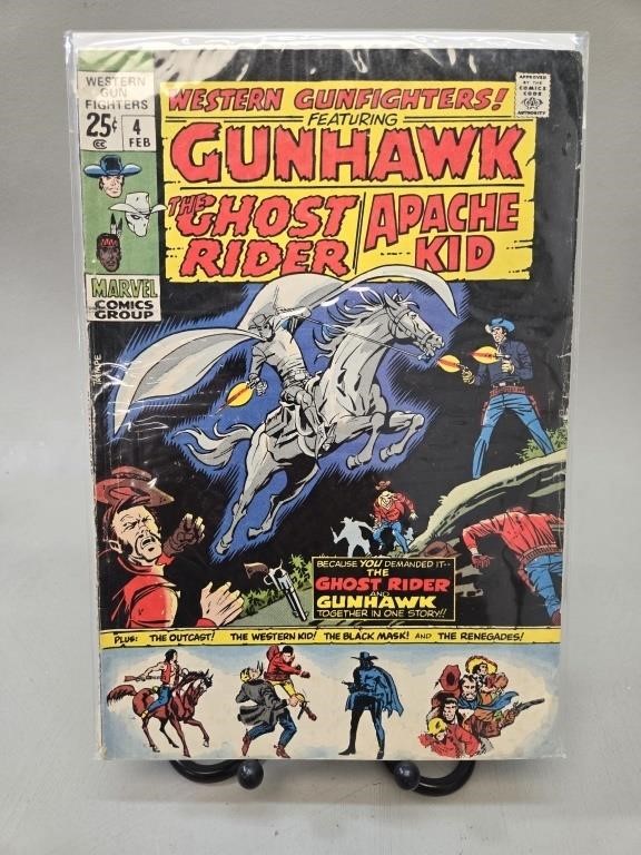 1974 Marvel Western Gunfighters comics