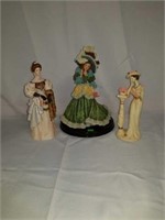 Beautiful lot of Victorian Style lady Figures