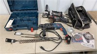 Bosch Hammer Drill, RotoZip Spiral Saws