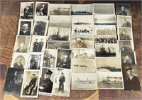Collection of WWI WW1 US Navy RPPC Postcards