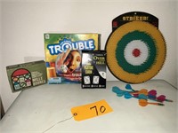 Dart game, Trouble, other games