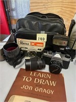 Pentex K1000 camera & access, J. Gnagy book