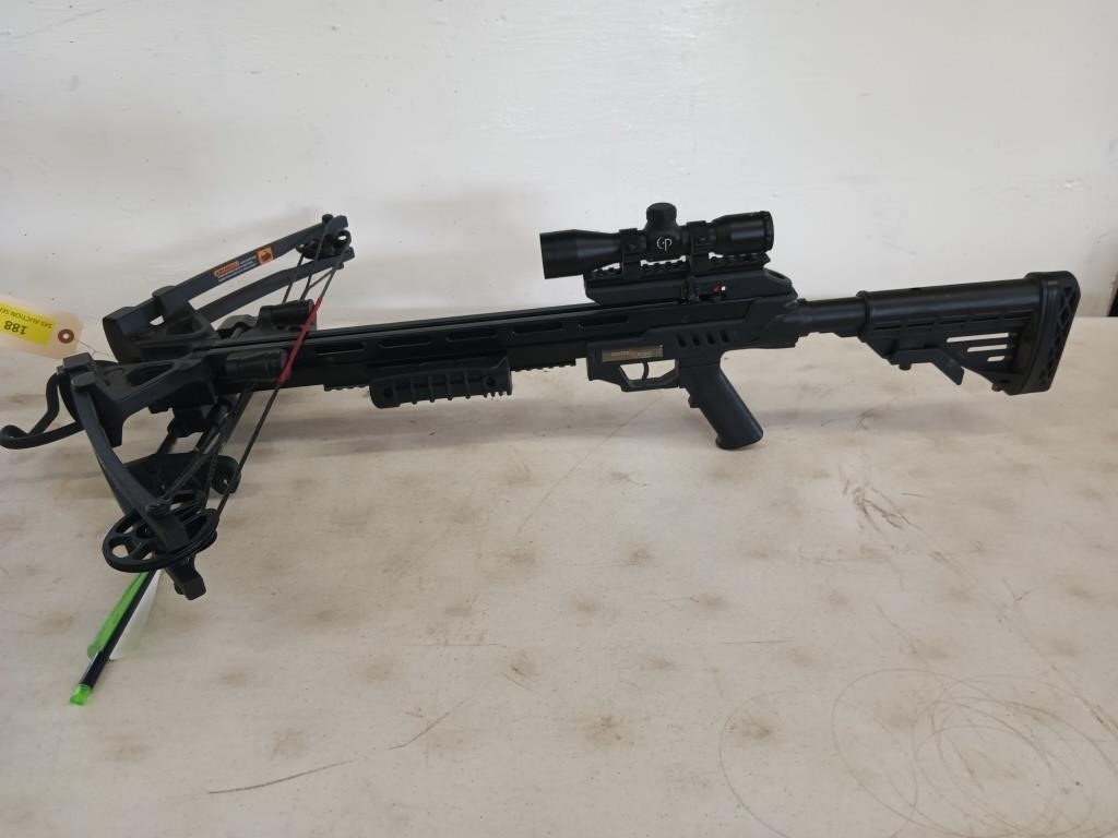 CenterPoint Sniper 370 crossbow w/ 4x32 scope