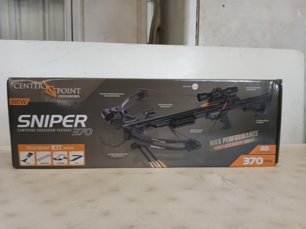 Centerpoint Sniper 370 compound crossbow package