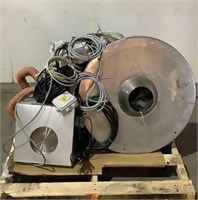 Assorted Filter Machine Parts And Cables