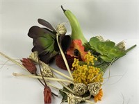 Artificial Flower Succulent & Fruit Decor