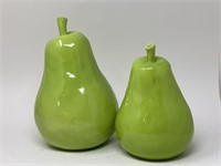 Large Ceramic Pear Decor