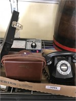 Old testers, old dial phone