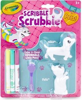 Crayola Scribble Pets  Dog & Cat  3-6yrs