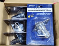 Box of Female Trailer Connectors. 6 per box