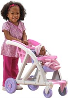 American Plastic Toys 2-in-1 Stroller  Ages 2+