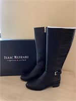 Brand new Isaac Mizrahi Black knee-high boots,
