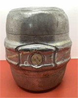 * 1975 Pabst aluminum quarter barrel