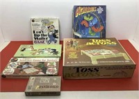 *LPO* (6) Vtg 1960's - 1980's board games